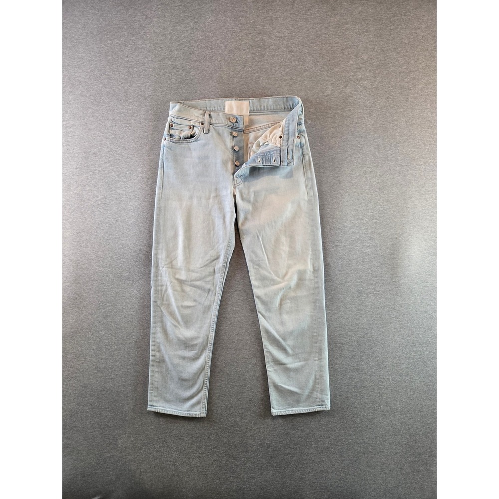 Mother The‎ Tomcat Jeans Women 27 Light Wash Hella Hot High Rise Button Fly